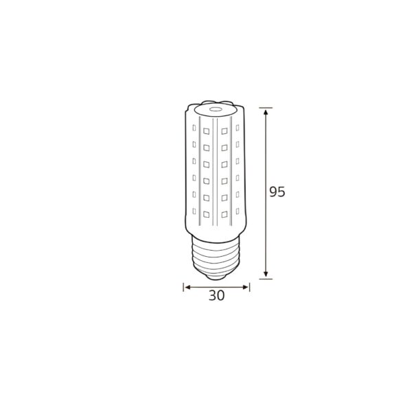 LÂMPADA CORN-4W 2700k