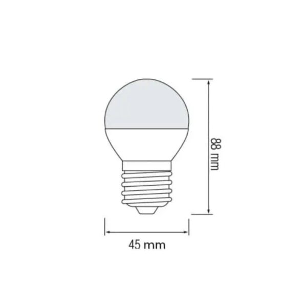 Lâmpada LED 10W E27 4200k