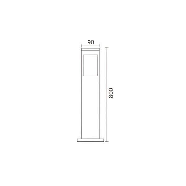 Candeeiro de Jardim-kavak 5