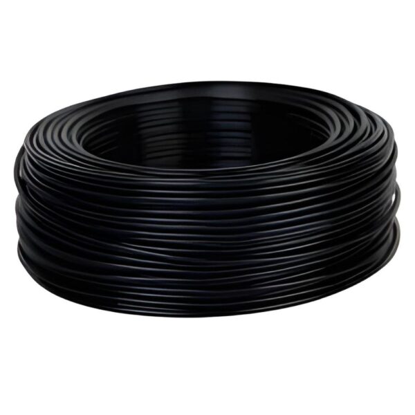 FIO RIGIDO 4MM PRETO