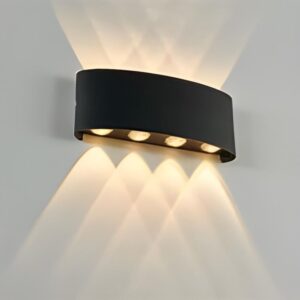 APLIQUE LED COM LUZ AMARELA