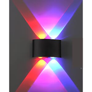 APLIQUE COR PRETO LUZ RGB