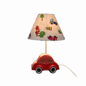 CANDEEIRO INFANTIL POLICE VERMELHO
