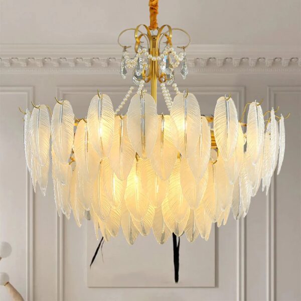 Lustre Tipo Folhas