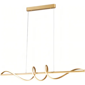 CANDEEIRO LED DOURADO