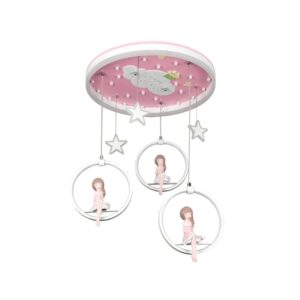 Candeeiro Infantil com 3 Princesas